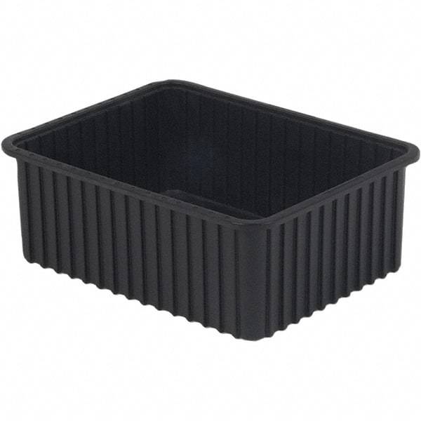 LEWISBins+ - 17-3/8" Wide x 8" High, Black Bin Divider Box - Use with DV1780 Short, DV2280 Long - USA Tool & Supply