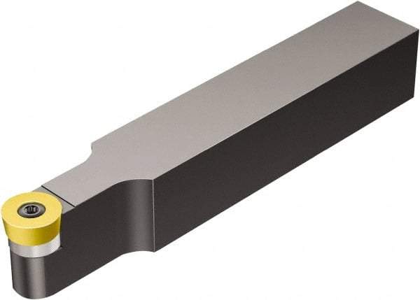 Sandvik Coromant - SRDC, Neutral Cut, 32mm Shank Height x 25mm Shank Width, Neutral Rake Indexable Turning Toolholder - 170mm OAL, RCMT 16 06 M0 Insert Compatibility, Series CoroTurn 107 - USA Tool & Supply