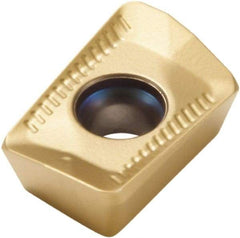 Seco - XOMX10T304 ME07 Grade MP3000 Carbide Milling Insert - TiAlN Finish, 0.151" Thick, 0.27" Inscribed Circle - USA Tool & Supply