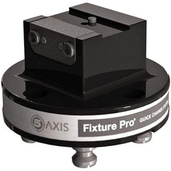 Jergens - 130mm Jaw Width, Dovetail Vise - For Use with 6 & 5 Axis Workholding Systems - USA Tool & Supply