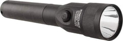 Streamlight - White LED Bulb, 400 Lumens, Industrial/Tactical Flashlight - Black Aluminum Body, 1 AA Battery Included - USA Tool & Supply