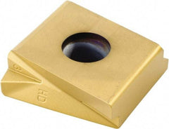 Kennametal - LNPU763 Grade KC725M Carbide Milling Insert - TiN/TiCN/TiN Finish, 0.3937" Thick, 1.2mm Corner Radius - USA Tool & Supply