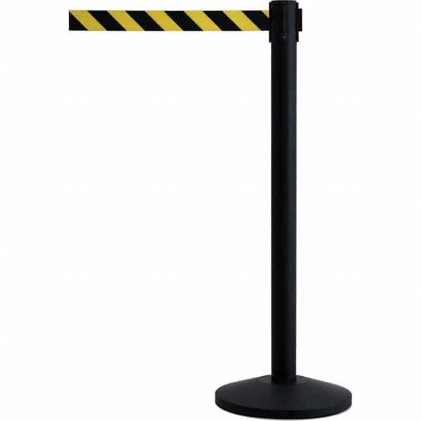 Tensator - Barrier Posts Type: Tensabarrier Post Post Color/Finish: Black - USA Tool & Supply