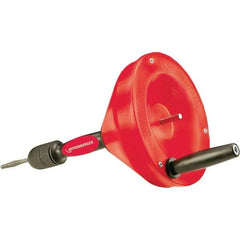 Rothenberger - Manual & Hand Drain Cleaners Style: Hand-Held Drum Material: Plastic - USA Tool & Supply