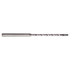 Guhring - 0.1181", 135° Point, Solid Carbide Micro Drill Bit - USA Tool & Supply