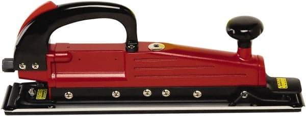 Chicago Pneumatic - 2-3/4 x 17-1/2 Inch, 5,000 RPM Air Inline Sander - 0.25 Hp, 1/4 Inch Inlet, 8.5 CFM Air Consumption, Rear Exhaust, 1,812 FPM Speed - USA Tool & Supply
