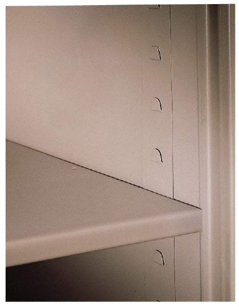 Tennsco - Putty, Steel, Cabinet Components - 18" Wide x 18" Deep x 3/4" High Body - USA Tool & Supply