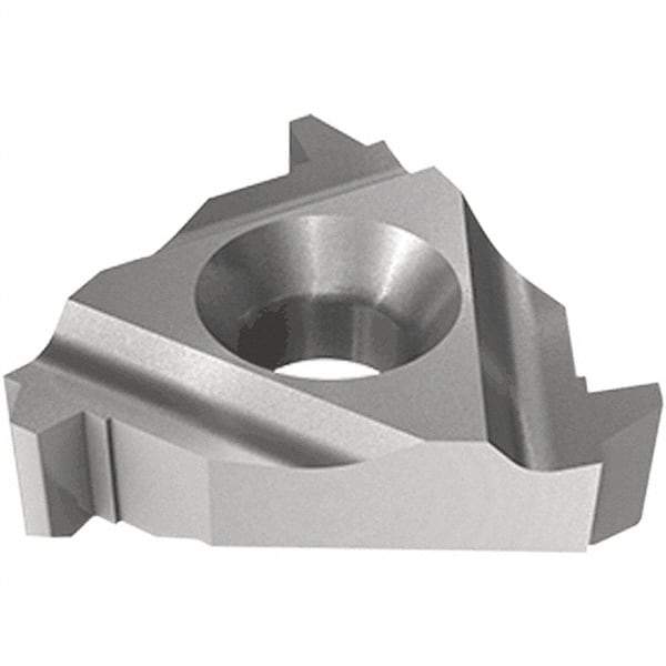 Iscar - 16ER External Right Hand ISO Laydown Threading Insert - Grade IC908, TiAlN Coated Carbide, 9.53mm Inscribed Circle - USA Tool & Supply