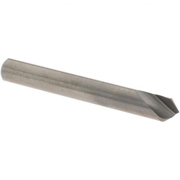 OSG - 1/4" Head Diam, 1/4" Shank Diam, 1 Flute 90° Solid Carbide Countersink - USA Tool & Supply