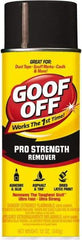 Goof Off - Adhesive, Graffiti & Rust Removers Type: Adhesive Remover Removes/Dissolves: Caulk Residue; Chewing Gum; Crayon; Glue; Marker; Paint; Pen; Scuff Marks; Tar; Stickers; Tree Sap - USA Tool & Supply