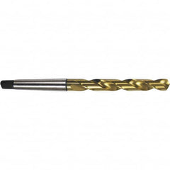 Guhring - 63/64", 3MT 118° Point High Speed Steel Taper Shank Drill Bit - USA Tool & Supply