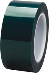 3M - 2" x 72 Yds, Green Polyester Film Masking Tape - Series 8992, 3.2 mil Thick, 37 Lb/Inch Tensile Strength - USA Tool & Supply