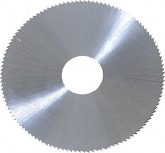 Controx - 2-1/2" Diam x 0.025" Blade Thickness x 5/8" Arbor Hole Diam, 120 Tooth Slitting & Slotting Saw - Arbor Connection, Right Hand, Uncoated, M2 High Speed Steel, Concave Ground - USA Tool & Supply