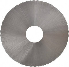 Controx - 4" Diam x 0.02" Blade Thickness x 1" Arbor Hole Diam, 160 Tooth Slitting and Slotting Saw - Arbor Connection, Right Hand, Uncoated, Cobalt, Concave Ground - USA Tool & Supply