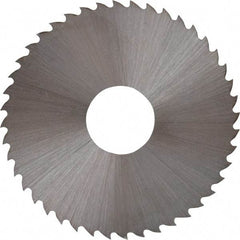 Controx - 1-3/4" Diam x 0.02" Blade Thickness x 1/2" Arbor Hole Diam, 44 Tooth Slitting and Slotting Saw - Arbor Connection, Right Hand, Uncoated, High Speed Steel, 15° Rake, Concave Ground - USA Tool & Supply