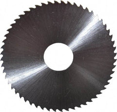 Controx - 2-1/2" Diam x 0.0313" Blade Thickness x 5/8" Arbor Hole Diam, 56 Tooth Slitting & Slotting Saw - Arbor Connection, Right Hand, Uncoated, M2 High Speed Steel, 15° Rake, Concave Ground - USA Tool & Supply