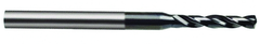 0.7mm Dia-Carbide Micro 4XD Drill-140Â° Point-Bright - USA Tool & Supply