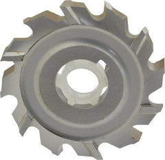 Controx - 2" Blade Diam x 1/4" Blade Thickness, 5/8" Hole, 12 Teeth, Cobalt Side Chip Saw - Staggered Tooth, Arbor Connection, Right Hand Cut, Uncoated, with Keyway - USA Tool & Supply