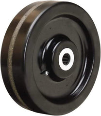 Hamilton - 10 Inch Diameter x 3 Inch Wide, Phenolic Caster Wheel - 2,900 Lb. Capacity, 3-1/4 Inch Hub Length, 1-15/16 Inch Axle Diameter, Plain Bore Bearing - USA Tool & Supply