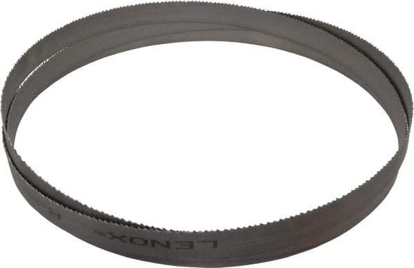 Lenox - 5 to 8 TPI, 11' Long x 1" Wide x 0.035" Thick, Welded Band Saw Blade - Bi-Metal, Toothed Edge, Raker Tooth Set, Flexible Back - USA Tool & Supply