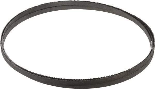 Lenox - 10 to 14 TPI, 12' 6" Long x 1/4" Wide x 0.025" Thick, Welded Band Saw Blade - Bi-Metal, Toothed Edge, Modified Raker Tooth Set, Flexible Back, Contour Cutting - USA Tool & Supply