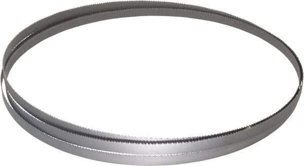 Lenox - 8 to 12 TPI, 10' Long x 1/2" Wide x 0.025" Thick, Welded Band Saw Blade - Bi-Metal, Toothed Edge, Modified Raker Tooth Set, Flexible Back, Contour Cutting - USA Tool & Supply