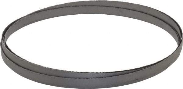Lenox - 14 to 18 TPI, 12' 6" Long x 1/2" Wide x 0.025" Thick, Welded Band Saw Blade - Bi-Metal, Toothed Edge, Wavy Tooth Set, Flexible Back, Contour Cutting - USA Tool & Supply