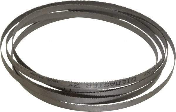 Lenox - 8 to 12 TPI, 12' 6" Long x 1/2" Wide x 0.025" Thick, Welded Band Saw Blade - Bi-Metal, Toothed Edge, Modified Raker Tooth Set, Flexible Back, Contour Cutting - USA Tool & Supply