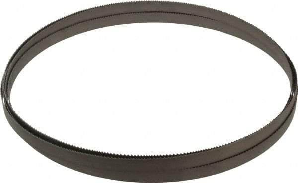 Lenox - 10 to 14 TPI, 12' 10" Long x 1/2" Wide x 0.025" Thick, Welded Band Saw Blade - Bi-Metal, Toothed Edge, Modified Raker Tooth Set, Flexible Back, Contour Cutting - USA Tool & Supply