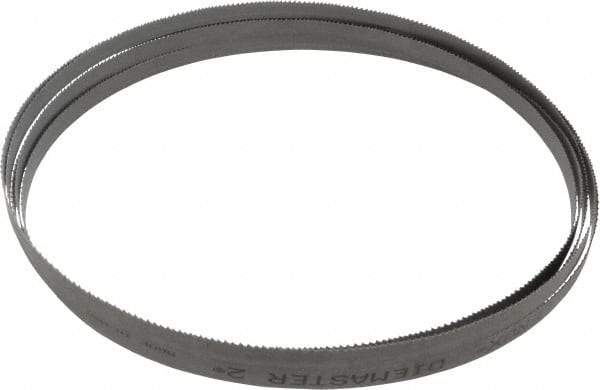 Lenox - 8 to 12 TPI, 14' 6" Long x 1/2" Wide x 0.025" Thick, Welded Band Saw Blade - Bi-Metal, Toothed Edge, Modified Raker Tooth Set, Flexible Back, Contour Cutting - USA Tool & Supply