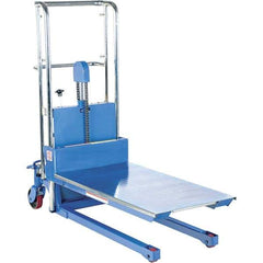 Vestil - 400 Lb Capacity Portable Hydraulic Hefty Lift Table - 3-1/2" Lift Height, 40" Platform Length x 23" Platform Width - USA Tool & Supply