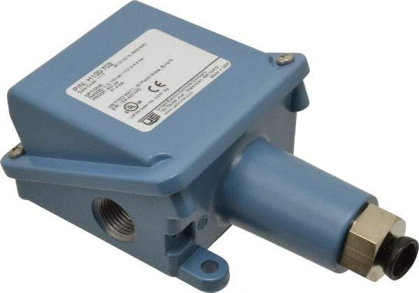 United Electric Controls - 3 to 100 psi Adjustable Range, 500 Max psi, General Purpose Diaphragm - 1/4 NPTF - USA Tool & Supply