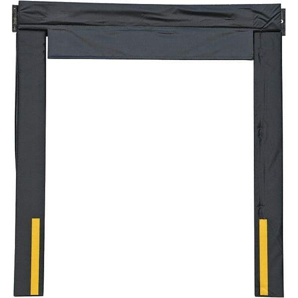 Vestil - 8' Door Width x 9' Door Height Vinyl Dock Seal - 18 Inch Projection - USA Tool & Supply