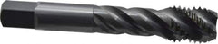 OSG - 3/4-10 UNC 4 Flute Modified Bottoming Spiral Flute Tap - Vanadium High Speed Steel, Oxide Finish, 4-1/4" OAL, Right Hand Flute, Right Hand Thread, H3, Series 290 - USA Tool & Supply
