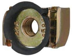 Cooper B-Line - Steel 3/8-16" Rod, Zinc Dichromate Steel Cone Strut Nut - 1100 Lb Capacity, 3/8-16" Bolt - USA Tool & Supply