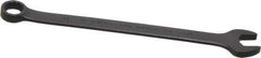 Proto - 1/2" 12 Point Offset Combination Wrench - 15° Offset Angle, 8-7/8" OAL, Steel, Black Finish - USA Tool & Supply