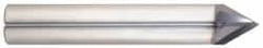 Niagara Cutter - 3/4" Diam 4 Flute Single End Solid Carbide Chamfer Mill - USA Tool & Supply