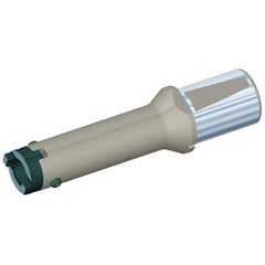 Kennametal - Series HTS, Head Connection 22, 50mm Shank Diam, Drill Body - 567mm Drill Body Length to Flange, 5.34 Toolholder, 40mm Nose Diam, 680mm OAL, 612mm Drill Body Length, Whistle Notch Shank, Through Coolant - USA Tool & Supply