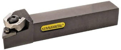 Kennametal - MTJN, Right Hand Cut, 3° Lead Angle, 25mm Shank Height x 25mm Shank Width, Negative Rake Indexable Turning Toolholder - 150mm OAL, TN..1604.. Insert Compatibility, Series Wedgelock - USA Tool & Supply