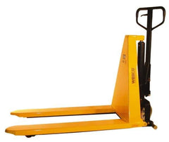 Wesco Industrial Products - 3,000 Lb Capacity Skid Lifter Scissor Lift - 3-1/2" Lift Height, 43" Platform Length x 27" Platform Width - USA Tool & Supply