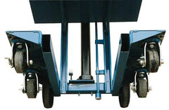 Vestil - 175 Lb Capacity Manual Cable Winch Lift Table - 1/4" to 58" Lift Height, 20" Platform Length x 20" Platform Width - USA Tool & Supply