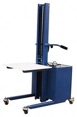 Vestil - 400 Lb Capacity Lift Table - 6-1/2" Lift Height, 20" Platform Length x 24" Platform Width - USA Tool & Supply