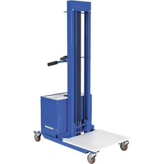 Vestil - 400 Lb Capacity Lift Table - 6-1/2" Lift Height, 20" Platform Length x 24" Platform Width - USA Tool & Supply
