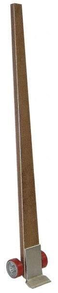 Vestil - 4,250 Lbs. Load Limit 5 Ft. Long Pry Bar Lever Dolly - 7 Inches Wide x 4 Inch Deep Nose, Hardwood Handle, Poly-On-Steel Wheels - USA Tool & Supply