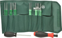 Wiha - 14 Piece Bit Screwdriver - Torx, TorxPlus, Torque Control Set - USA Tool & Supply