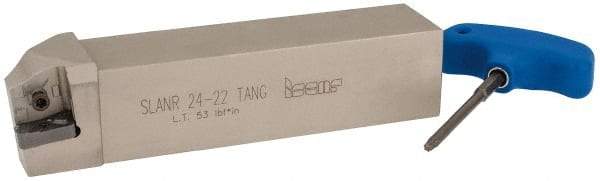 Iscar - SLAN, Right Hand Cut, 1-1/2" Shank Height x 1-1/2" Shank Width, Negative Rake Indexable Turning Toolholder - 7" OAL, LNMX 2210 Insert Compatibility, Series Heliturn - USA Tool & Supply