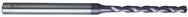 1.6mm Dia. - Carbide Micro 8xD Drill-140° Point-Coolant Thru-Bright - USA Tool & Supply