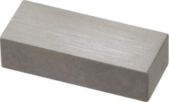 Mitutoyo - 0.55" Rectangular Steel Gage Block - Accuracy Grade AS-1, Includes Certificate of Inspection - USA Tool & Supply