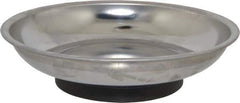Eclipse - 5-7/8" Wide Magnetic Tray - Stainless Steel with Rubber-Coated Ferrite - USA Tool & Supply