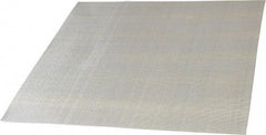 Value Collection - 33 Gage, 0.012 Inch Wire Diameter, 30 x 30 Mesh per Linear Inch, Stainless Steel, Wire Cloth - 0.021 Inch Opening Width, 12 Inch Wide x 12 Inch Stock Length - USA Tool & Supply